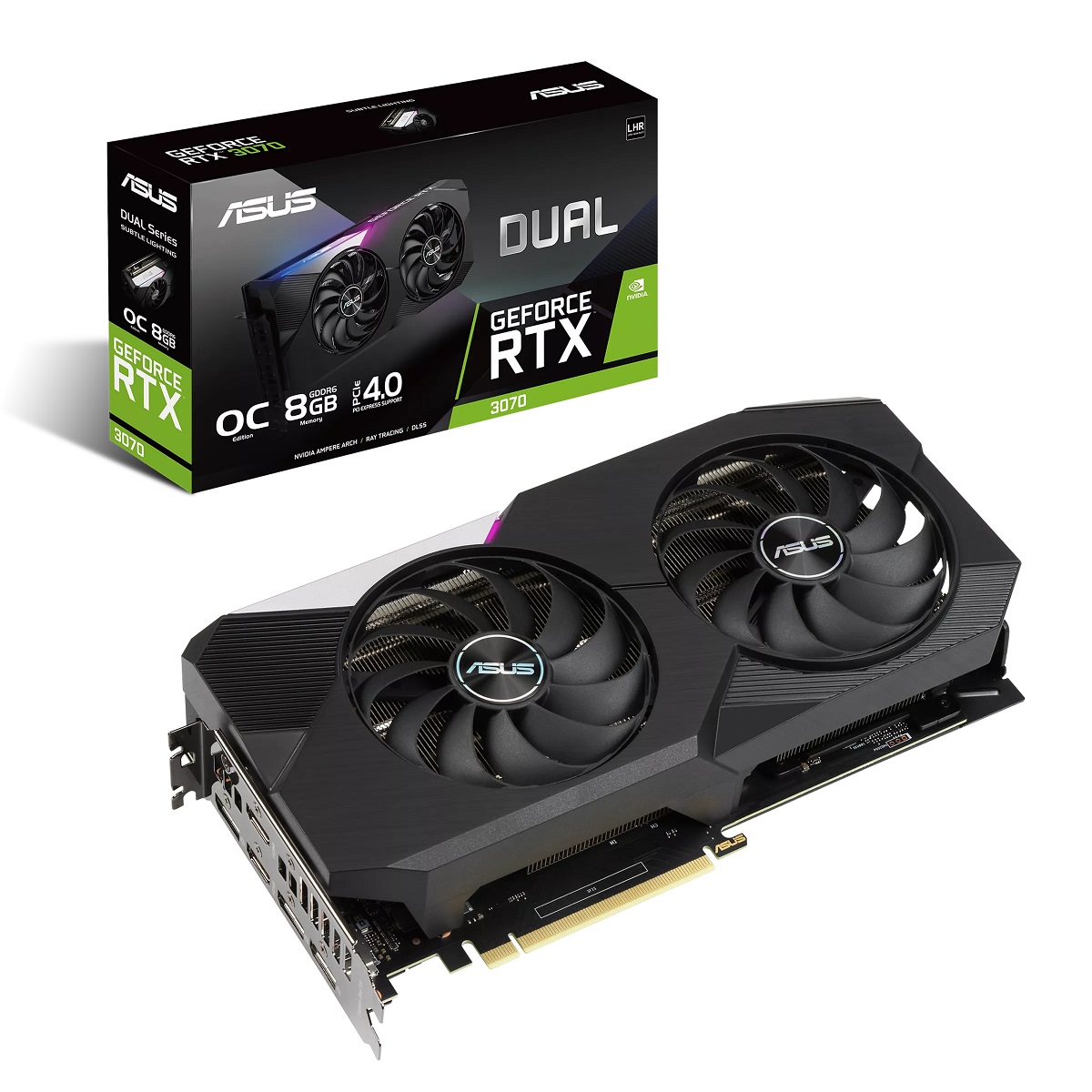 華碩顯卡】《DUAL-RTX3070-O8G-V2》全新未拆未註冊-PLANET9商城