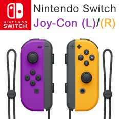 【Nintendo Switch】Joy-con 左右手把(紫&橘)