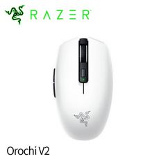 【RAZER 雷蛇】Orochi V2 White 八岐大蛇靈刃 V2 水銀白 無線電競滑鼠