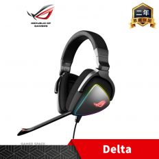 【ROG】 Delta RGB (黑色) 電競耳機 ASUS 華碩
