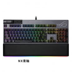 【ROG】 FLARE II Animate RGB 中刻 電競鍵盤 NX軸 青軸 PBT ASUS華碩
