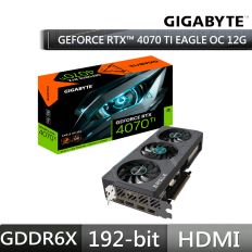 【GIGABYTE 技嘉】 GeForce RTX 4070 Ti EAGLE OC 12G