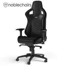 【noblechairs】NBL-PU-BLA-003  EPIC 黑色 (德國頂級電競椅)