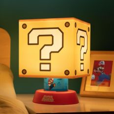 【Paladone UK】任天堂超級瑪利歐 問號磚塊夜燈 三段亮度調節