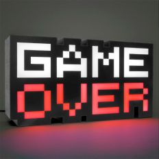 【Paladone UK】 Game Over 遊戲完結造型燈飾 小夜燈