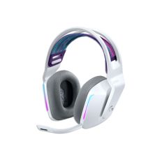 【Logitech 羅技】 G733 LIGHTSPEED RGB (白色) 無線 電競耳機麥克風