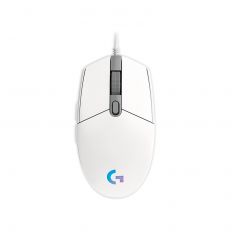 【Logitech 羅技】 G102 RGB 白色 電競滑鼠