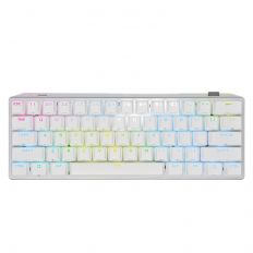 【CORSAIR 海盜船】 K70 PRO MINI RGB WIRELESS (英刻銀軸) 無線電競鍵盤 白色