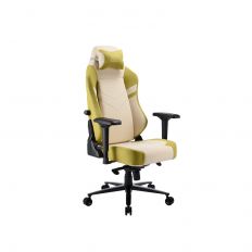 【irocks 艾芮克】 T28 (自行安裝) 抗磨布面電腦椅 綠白色 電競椅 防潑水 耐磨