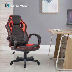 【ArcticWolf】Grandiose雄圖賽車型電競椅-EGS001 紅色
