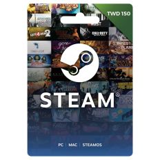 【Steam】數位禮物卡 TWD150