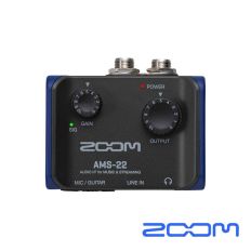 【ZOOM】AMS-22 錄音介面
