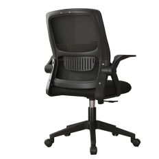 【坐得正】 黑框黑網 無頭枕款式 辦公椅 電腦椅 人體工學椅 升降椅 電競椅 旋轉椅(OA255BK)