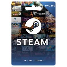 【Steam】數位禮物卡 TWD350