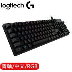 【Logitech 羅技】G512 RGB 機械遊戲鍵盤(Clicky 青軸)
