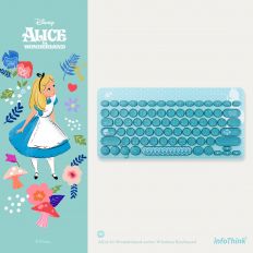 【InfoThink】愛麗絲系列無線鍵盤