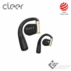 【Cleer】ARC 開放式真無線藍牙耳機 - 黑金色 - 充電盒版【18H續航】