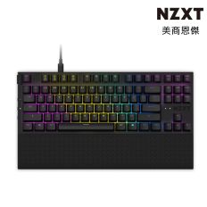 【NZXT 恩傑】Function TKL 80% 模組化靜音機械鍵盤 (黑色) KB-1TKUS-BR