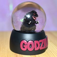 【哥吉拉】風暴中出現 水晶球 雪球 擺飾 日本限定 GODZILLA bz882