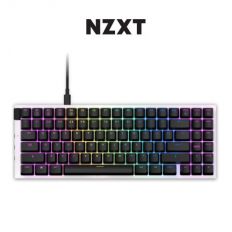 【NZXT 恩傑】Function MiniTKL 60% 模組化靜音機械鍵盤-白色
