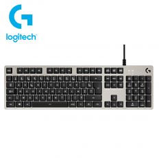 【Logitech 羅技】G413 機械式背光遊戲鍵盤 銀白