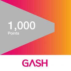 【GASH】 1000點(線上發卡)