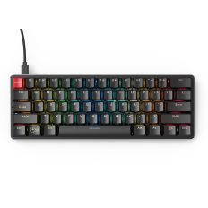Glorious GMMK 60% RGB機械式鍵盤 茶軸 黑色英文