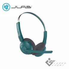 【 JLab 】Go Work POP 工作辦公耳罩藍牙耳機 - 孔雀綠