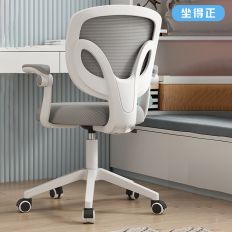 【坐得正】 電腦椅 無腳踏款式 人體工學椅 升降椅 電競椅 旋轉椅(OA560 無腳踏)-灰色