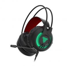 【FANTECH】 HG11 7.1環繞立體聲RGB耳罩式電競耳機-黑色款