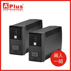 【特優Aplus】在線互動式UPS Plus1E-US800N(800VA/480W)-兩入組
