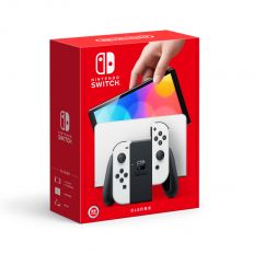 Nintendo Switch OLED 新版主機 - 白色款《台灣公司貨》