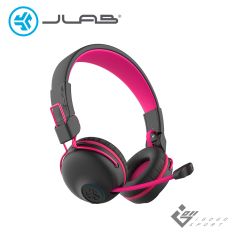 【JLab】JBuddies Play 無線電競兒童耳機 - 粉紅色