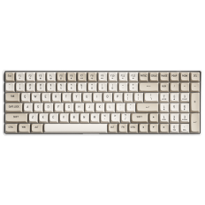 【darkFlash】GD100 雙模機械鍵盤 黃軸 PBT 中文 奶咖色