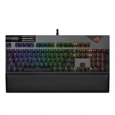 送SHEATH 系列桌墊 隨機款式【ROG】STRIX FLARE II NX ABS(紅軸中文) 電競鍵盤 ASUS華碩