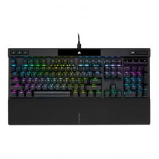 【CORSAIR 海盜船】 K70 RGB PRO (英文青軸) 黑色 電競鍵盤 機械式鍵盤 PBT鍵帽