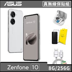 【ASUS】Zenfone 10 8G/256G 5G智慧手機-彗星白▼送MCK-TSN1真無線+Hoda 2.5D進化滿版玻保+鋁合金充電傳輸線100cm